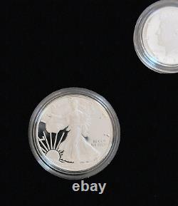 2021 W & S Us Mint Silver Eagle Limited Edition Proof Set In Ogp (21rcn)