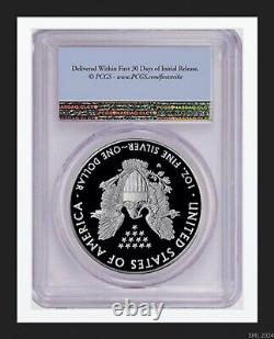 2021-W Silver American Eagle Proof FREE SHIPPING Last Year Of TYPE 1 PCGS PR70