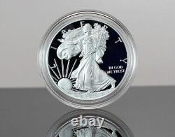 2021-W Silver American Eagle Proof FREE SHIPPING Last Year Of TYPE 1 PCGS PR70