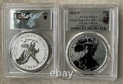 2021-W Type 2 Silver American Eagle PROOF PCGS proof 69 us mint