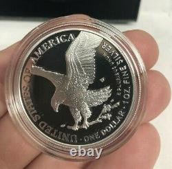 2021 W US Mint American Proof Silver Eagle Dollar Type 2 IN HAND