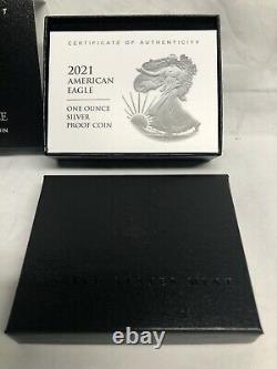 2021 W US Mint American Proof Silver Eagle Dollar Type 2 IN HAND