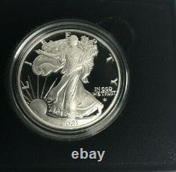 2021 W US Mint American Proof Silver Eagle Dollar Type 2 IN HAND