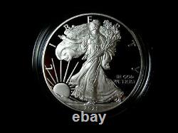 2021 W U S Mint American Proof Silver Eagle Dollar Type-1 Item #107