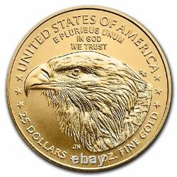 2022 1/2 oz American Gold Eagle Coin BU withU. S. Mint Box SKU#248083