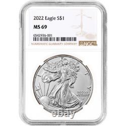 2022 American Silver Eagle NGC MS69