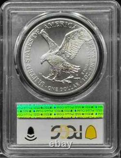 2022 American Silver Eagle, Strike Through PCGS MS-69 Mint Error