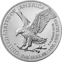 2022 American Silver Eagle Tube (MintSealed, 20 Coins, BU)