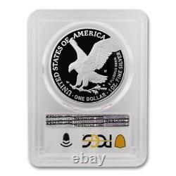 2022-W $1 American Silver Eagle PCGS PR70DCAM Advanced Released 1oz coin COA