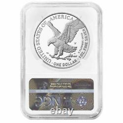 2022-W American Eagle Silver Proof NGC 70 ER Congratulations Set with OGP