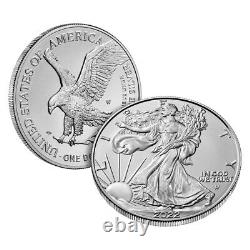 2022 W American Silver Eagle Burnished NGC MS70