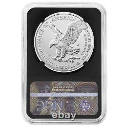 2022-W Burnished $1 American Silver Eagle NGC MS70 FDI First Label Retro Core