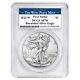 2022-w Burnished $1 American Silver Eagle Pcgs Sp70 Fs West Point Label