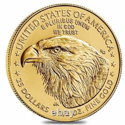 2023 1/2 oz Gold American Eagle $25 Coin BU