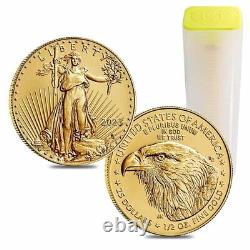 2023 1/2 oz Gold American Eagle $25 Coin BU