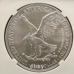 2023 $1 Silver Eagle Early Releases NGCX MS70 Rare 1 of 1,007 Spotless Mint