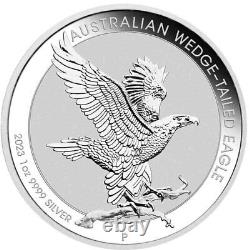 2023 1 oz Australian Wedge Tail Eagle Silver Coin (BU Lot of 10)