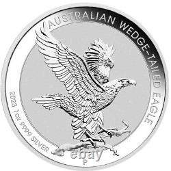 2023 1 oz Australian Wedge Tail Eagle Silver Coin (BU Lot of 5)
