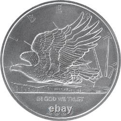 2023 1 oz Samoa Silver John Mercanti Eagle Coin (BU Lot of 10)