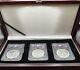 2023 David Hall 3piece Silver American Eagle Set Pcgs Ms70 Special Edition Set