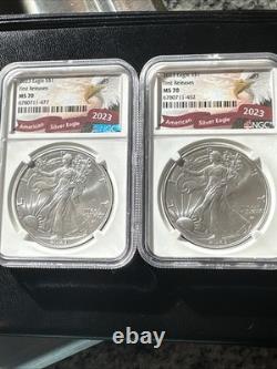 2023 Eagle First Releases S$1 Coin MS70 NGC (lot2)