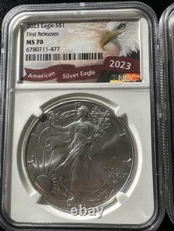 2023 Eagle First Releases S$1 Coin MS70 NGC (lot2)