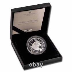 2023 GB The Lion and The Eagle 1 oz Silver Proof Coin