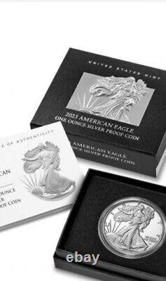 2023 S Proof Silver Eagle Presale Unopened From The Mint And Free Shipping Too
