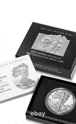 2023 S Proof Silver Eagle Presale Unopened From The Mint And Free Shipping Too