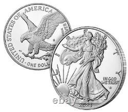 2023 S Proof Silver Eagle with black box and COA, 99.9% Silver PRE-SALE