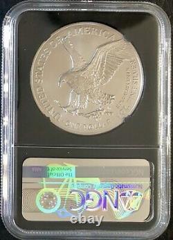 2023(W) $1 Silver Eagle NGC MS70 FDOI Struck At The West Pont Mint Magnum Opus