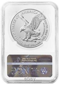 2023 W Burnished Silver Eagle NGC MS70 Brown Label