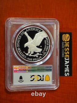 2023 W Proof Silver Eagle Pcgs Pr70 Dcam Advanced Release Congratulations Set