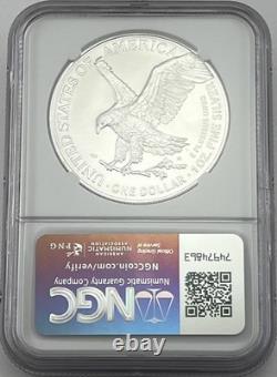 2024 $1 American Silver Eagle Mint Error Early Releases NGC MS69