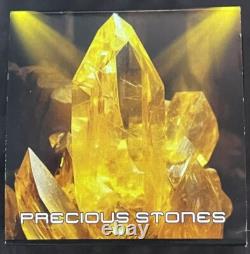 2024 1 Oz Silver American Eagle Precious Gems Topaz Dust Gold Edition Coin