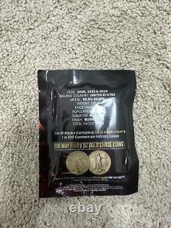 2024 $1 Pcgs Ultra Breaks Sp70 Burnished 1 Oz Silver Eagle Heatwave Sealed Pack