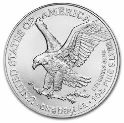 2024 1 oz American Silver Eagle Coin BU (Lot of 100)