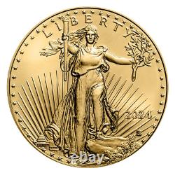 2024 $50 American Gold Eagle 1 oz Brilliant Uncirculated