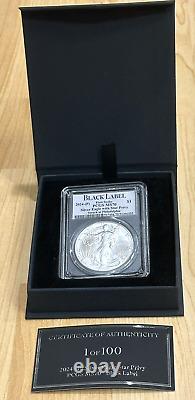 2024 ASE 1 oz Silver Eagle STAR PRIVY PCGS FS MS70 First Strike Limited 1 OF 100