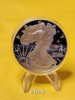 2024 American Eagle Star? PRIVY MOON LANDINGAPOLLO 11. 1oz Silver Coin