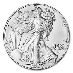 2024 American Silver Eagle 1 oz Coin BU Tube of 20