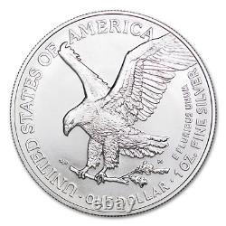 2024 American Silver Eagle 1 oz Coin BU Tube of 20