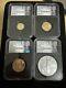 2024 First Release Ms70 Donald Trump Gold Silver Eagle Ngc 4-coin Set