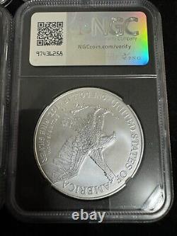 2024 First Release ms70 Donald Trump Gold Silver Eagle NGC 4-coin Set