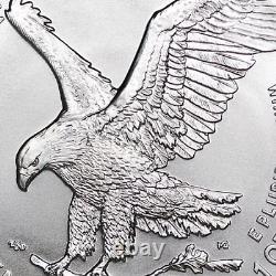 2024 Lot of (10) 1 Oz American Eagle Silver Bullion Coins Brilliant Uncirculat