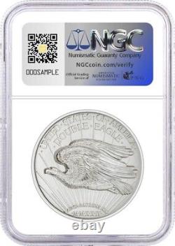 2024 NPF Saint-Gaudens Super Incuse 2oz Silver Indian Head Double Eagle NGC SP70