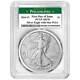 2024 (p) $1 American Silver Eagle Star Privy Pcgs Ms70 Fdoi Philadelphia Label