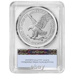2024 (P) $1 American Silver Eagle Star Privy PCGS MS70 FS Flag Label