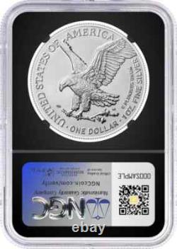 2024 (P) American Silver Eagle $1 STAR PRIVY NGC MS70 FDOI MERCANTI