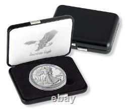 2024-S American Silver Eagle Proof Coin 24EM San Francisco OGP Box & COA Presale